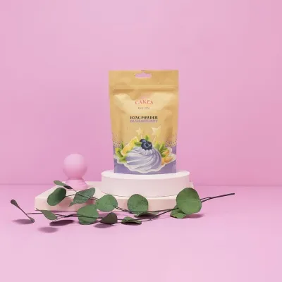 Doypack bedruckt aus Naturpapier Braun