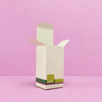 Grass cardboard material sample