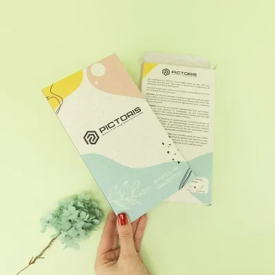 Grass cardboard folding box