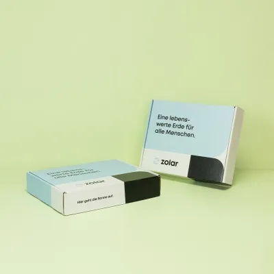 Maxibriefkarton bedruckt