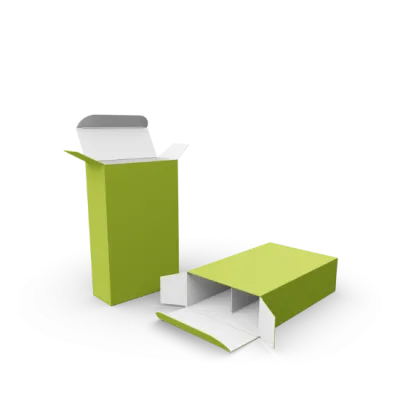 Faltschachtel mit Separator