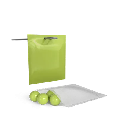 Flat pouch for CBD flowers