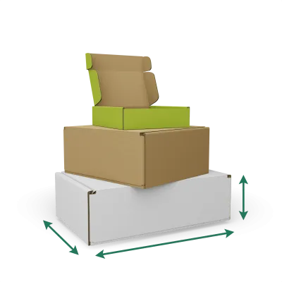 Klappdeckelkarton FEFCO 0427 - freies Format