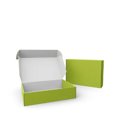 Klappschachtel aus Vollpappe