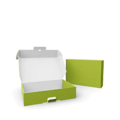 Scatola a valigetta con linguetta di sicurezza