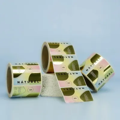 Gl&auml;nzende-Etiketten