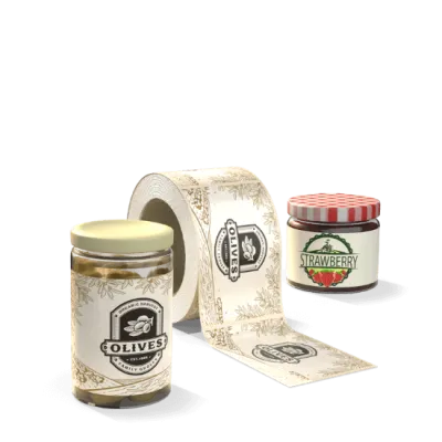 Etiketten f&uuml;r Gl&auml;ser