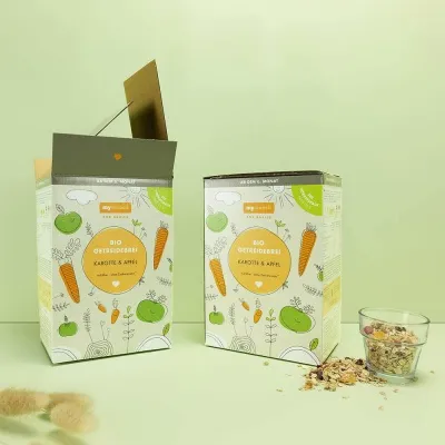 Faltschachtel aus Wellpappe