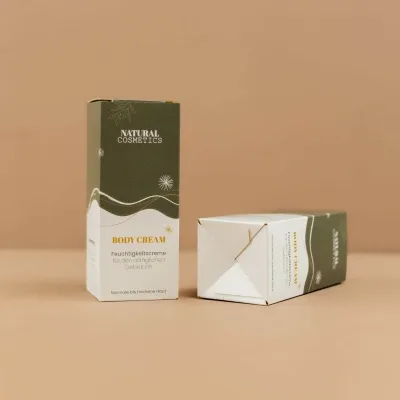 Automatikboden Faltschachtel bedruckt