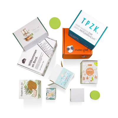 Musterbox für Versandkartons