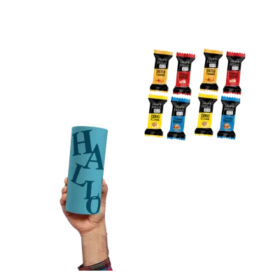 Geschenkdose - Hallo