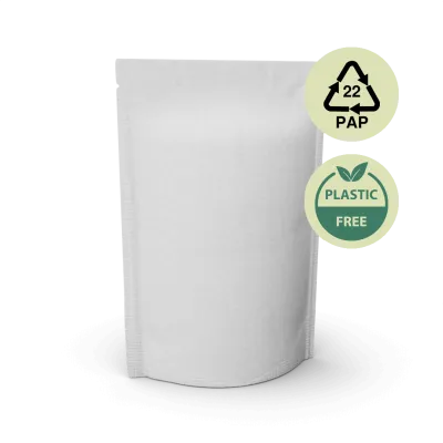 Papier weiß - mit Barriere