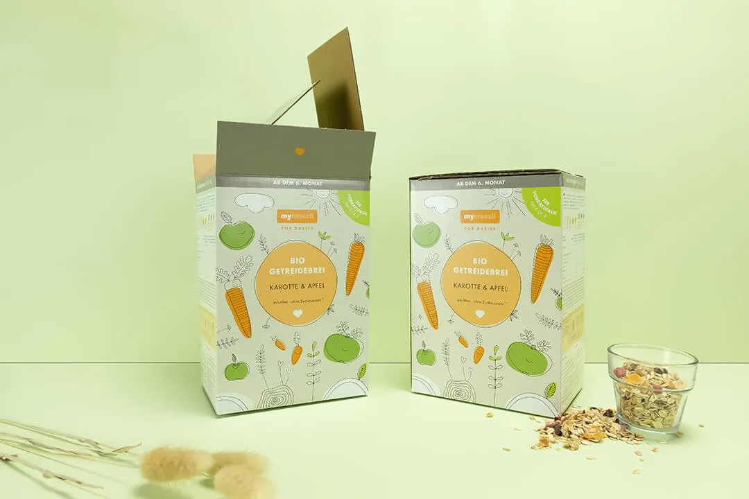 My Müsli Produktverpackung