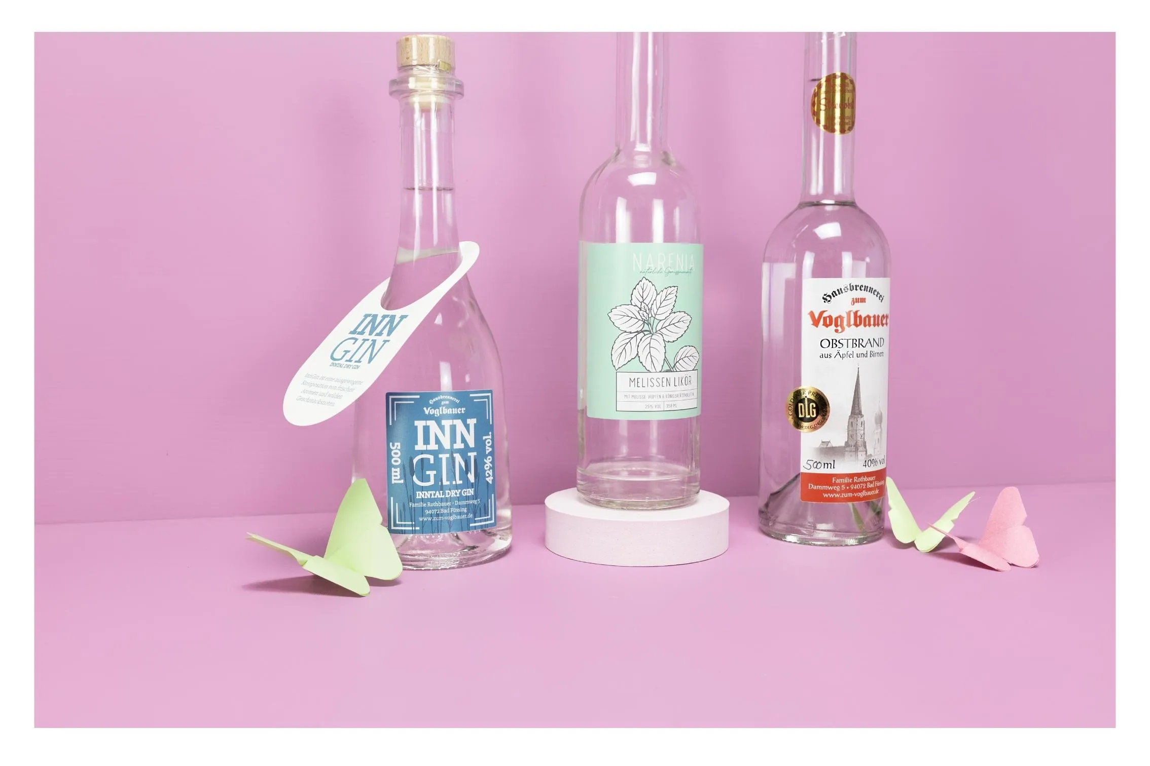 Rollenetiketten für Tiegel und Flaschen