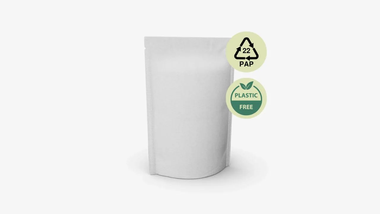 Plastikfreie Standbodenbeutel