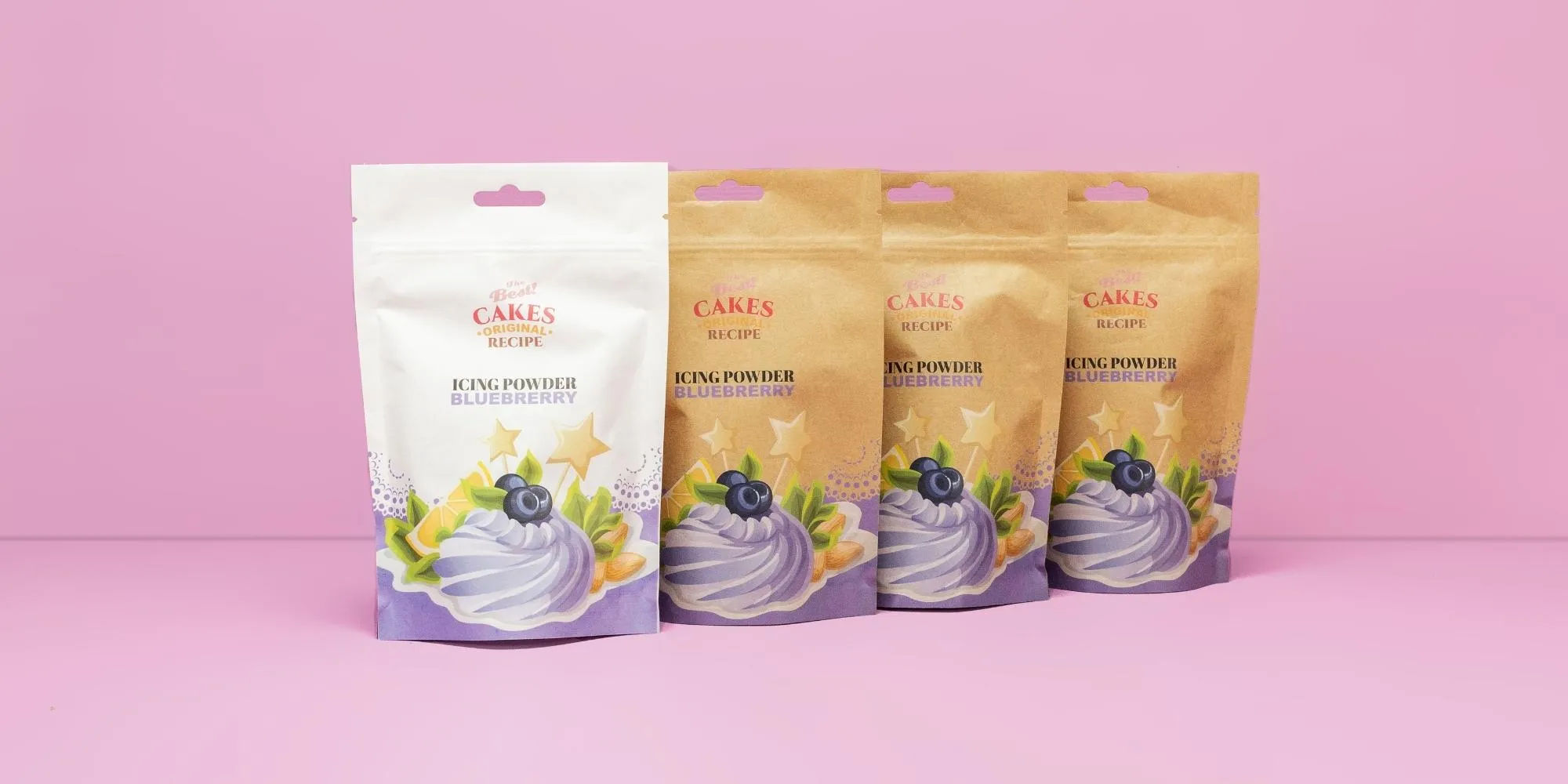 Bedruckte Standbodenbeutel