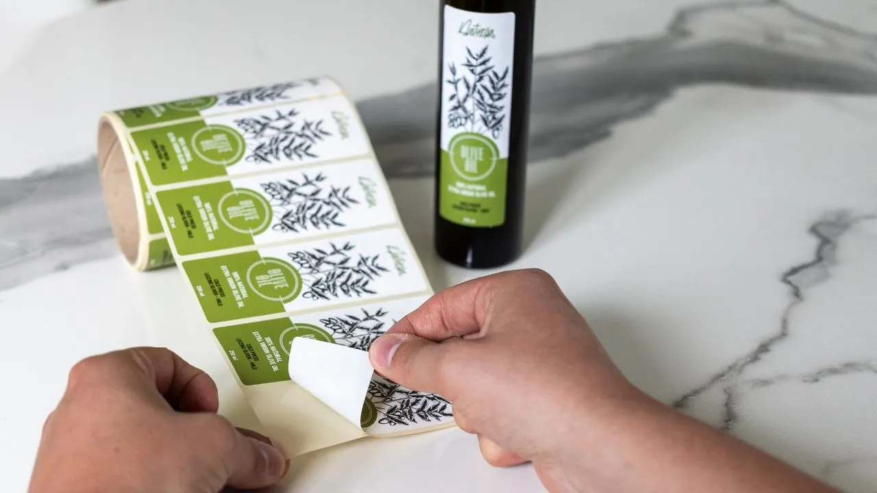 Papieretiketten Eierlikör