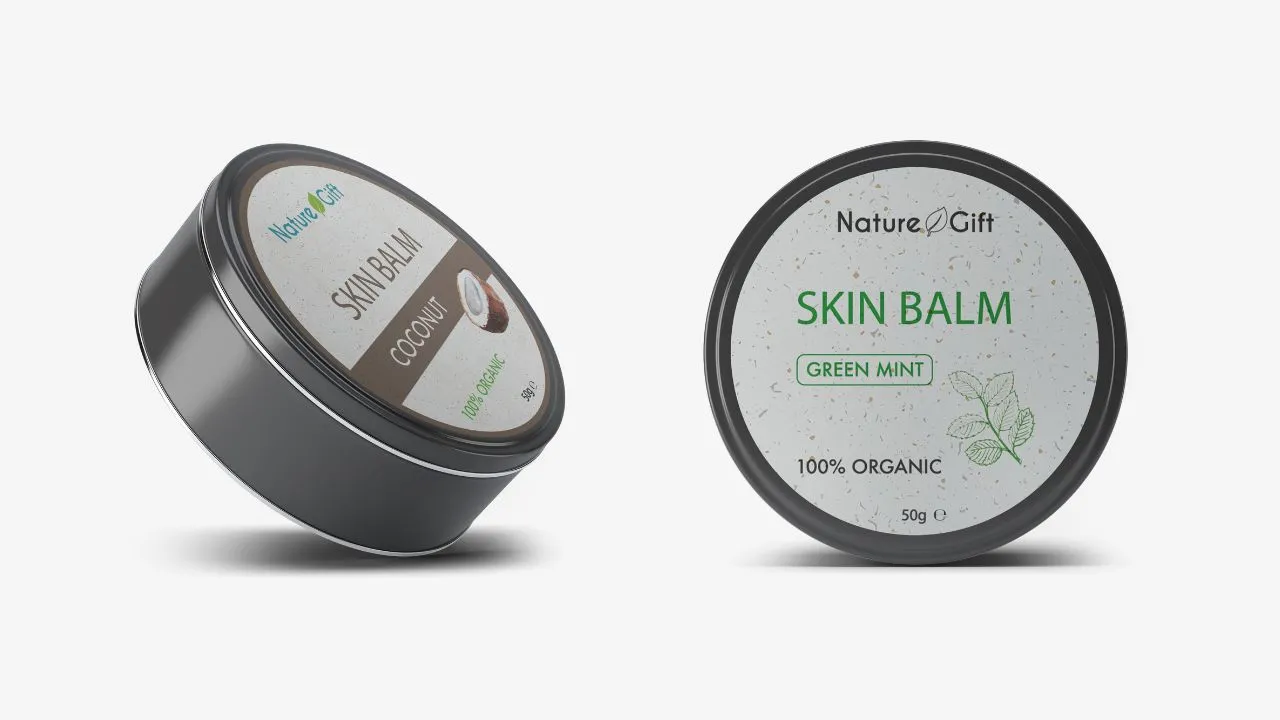 Runde Etiketten aus Graspapier