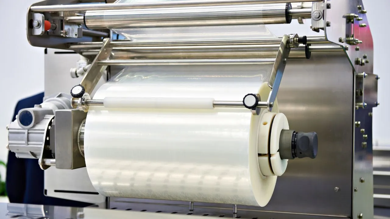 Transparente Etiketten Produktion