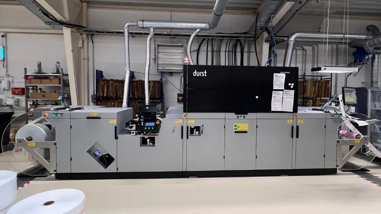 DURST Etikettedruckmaschine