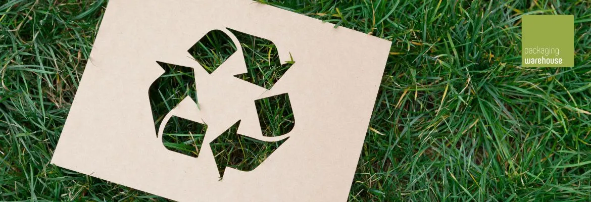 Recycled grass cardboard