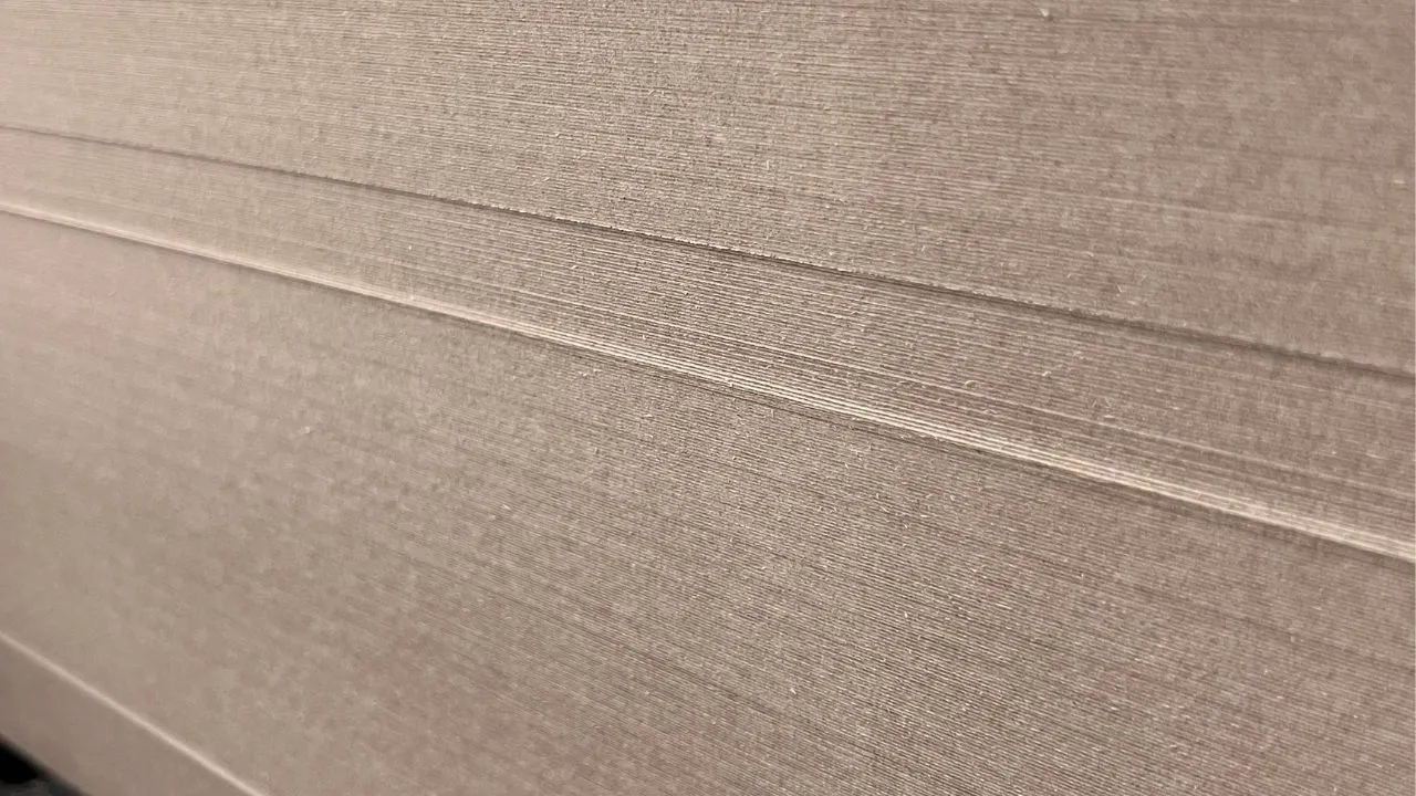 Grass cardboard sheet unprocessed