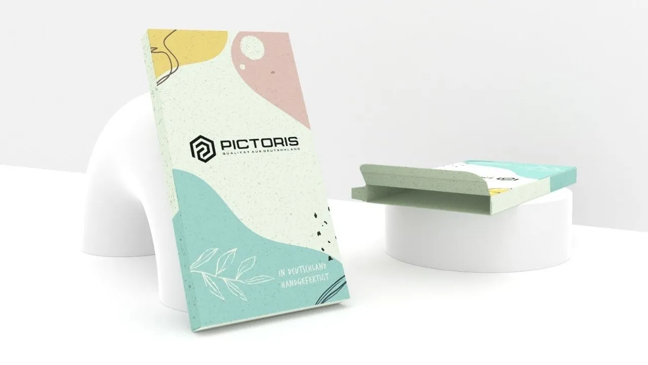 Bedruckte Faltschachtel aus Graskarton