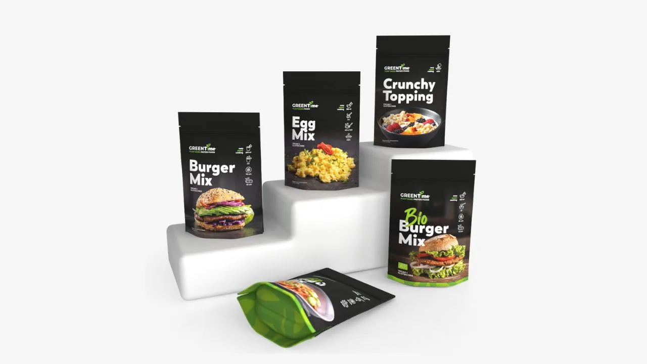 Nachhaltige Standbodenbeutel bedruckt