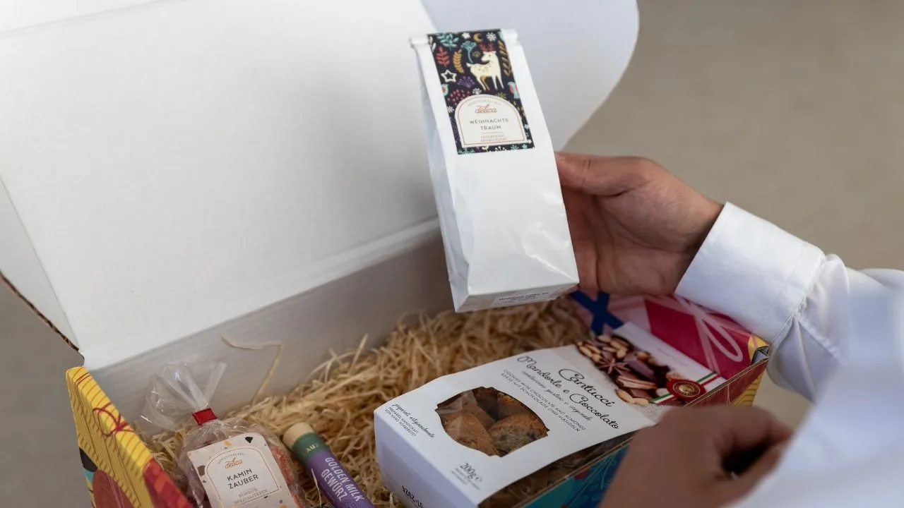 Packmittel für Geschenke