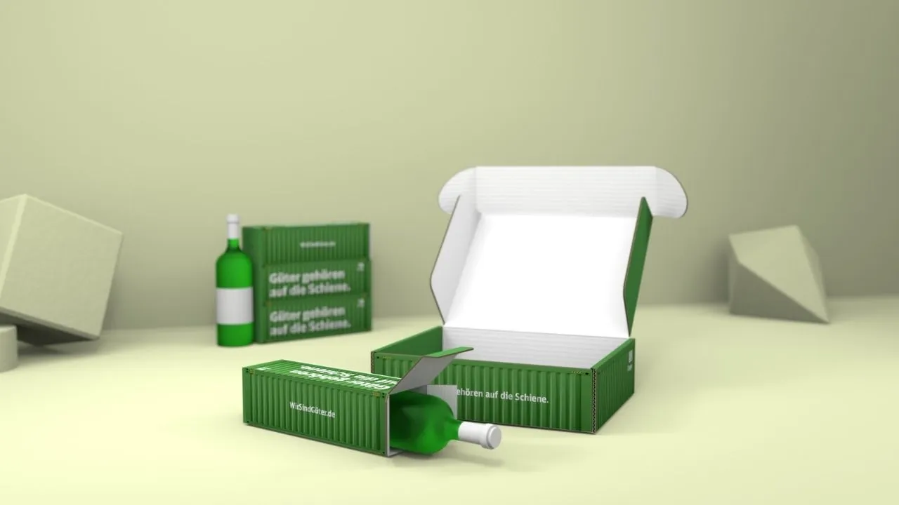 bedruckte Versandkartons