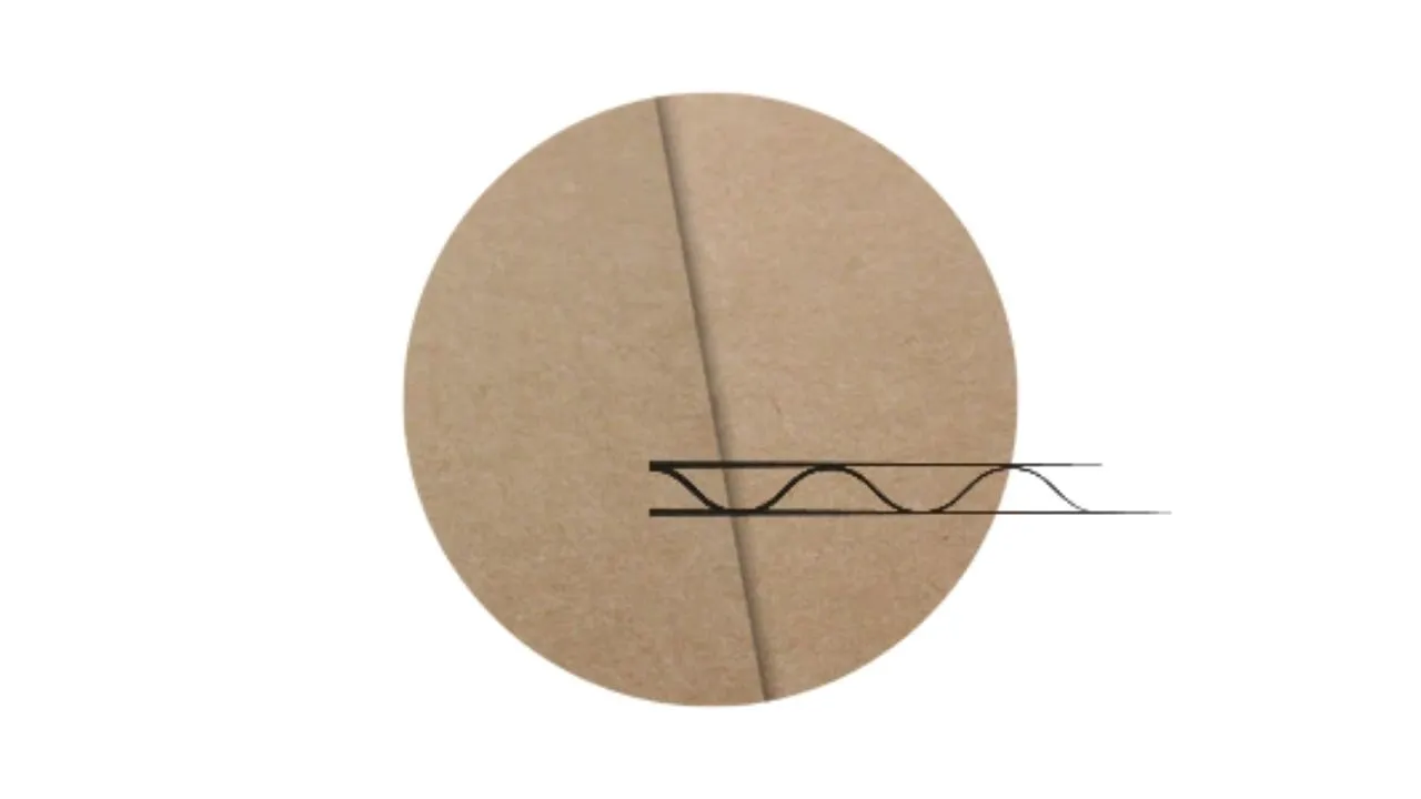 Wellenart E-Welle Grafik