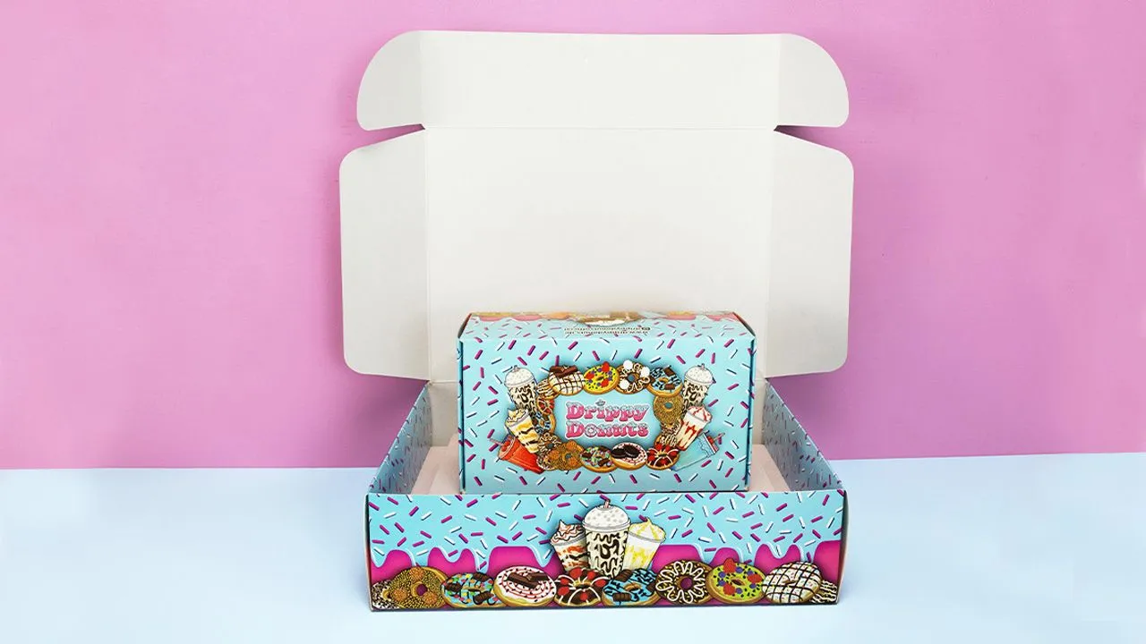 Faltschachteln mit vollflächigem CMYK Farbdruck