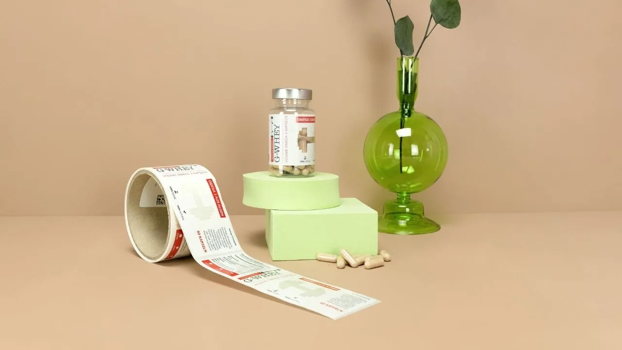 Flaschenetiketten Transparent