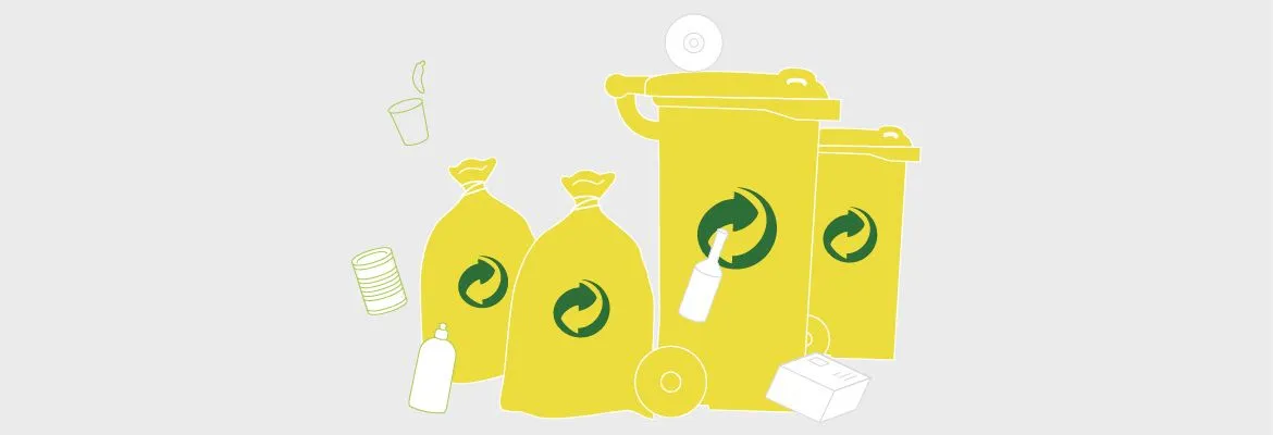 Recycling Grüner Punkt Grafik