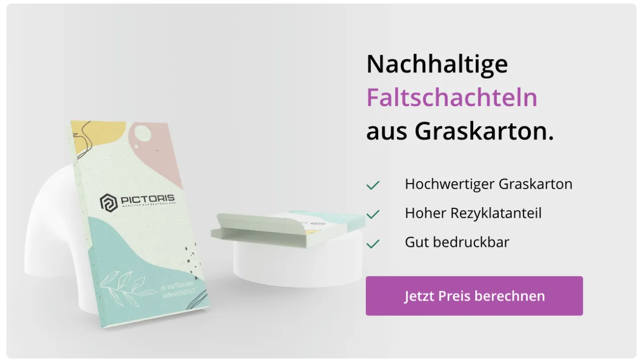 Faltschachtel aus Graskarton bestellen