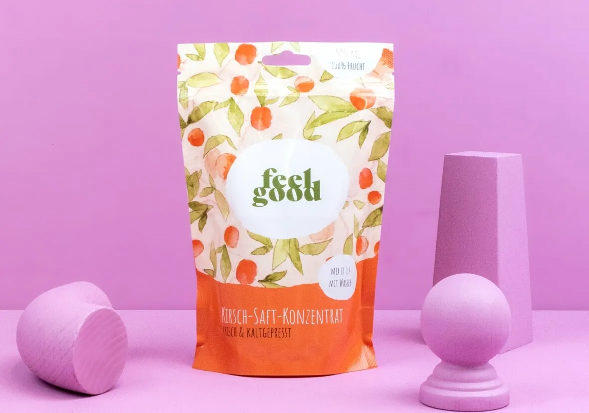 Standbodenbeutel aus Polyethylen