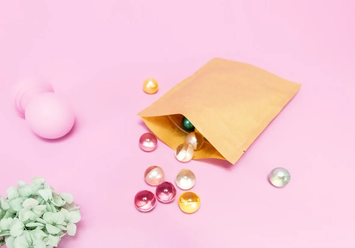 Standbodenbeutel mit Zipp-Verschluss