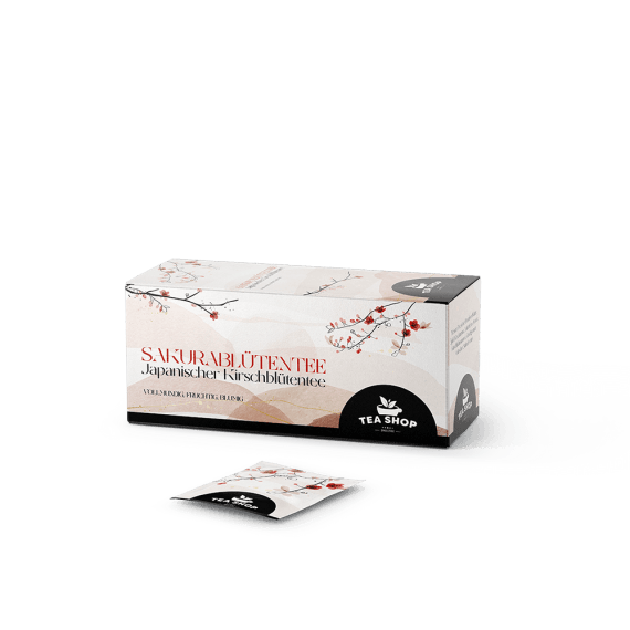 Solid cardboard tea packaging