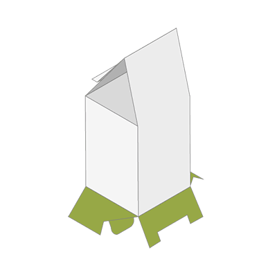 Beutelschachtel mit Steckboden