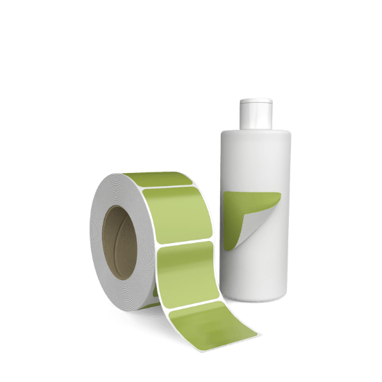 Roll labels removable