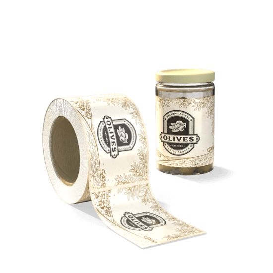 Etiketten f&uuml;r Gl&auml;ser